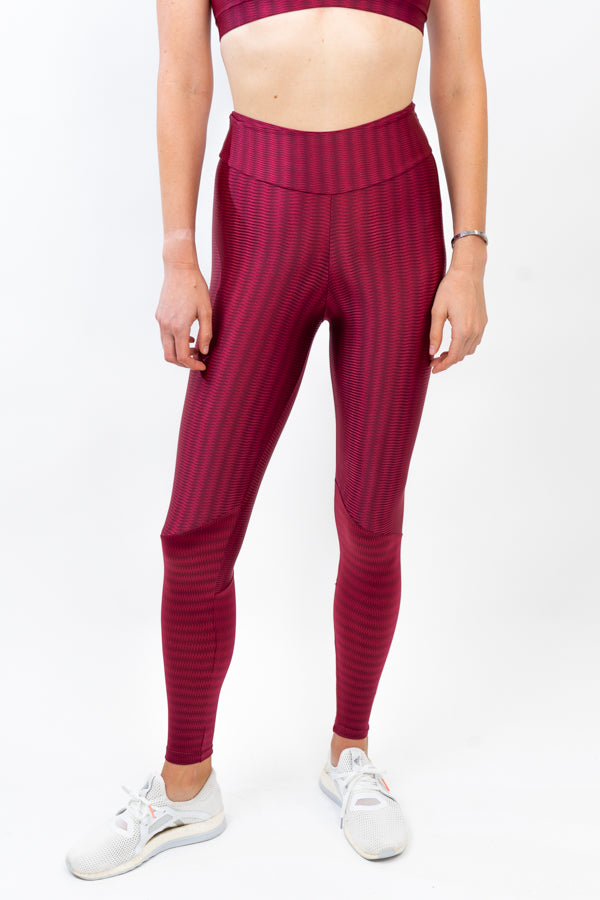 Women's Leggings - Cranberry