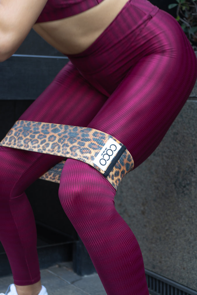 Women's Leggings - Cranberry