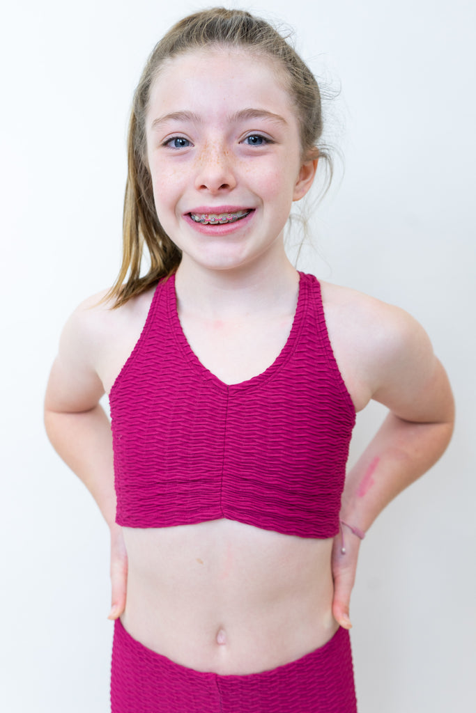 Calafia Kids Activewear Set - Plum