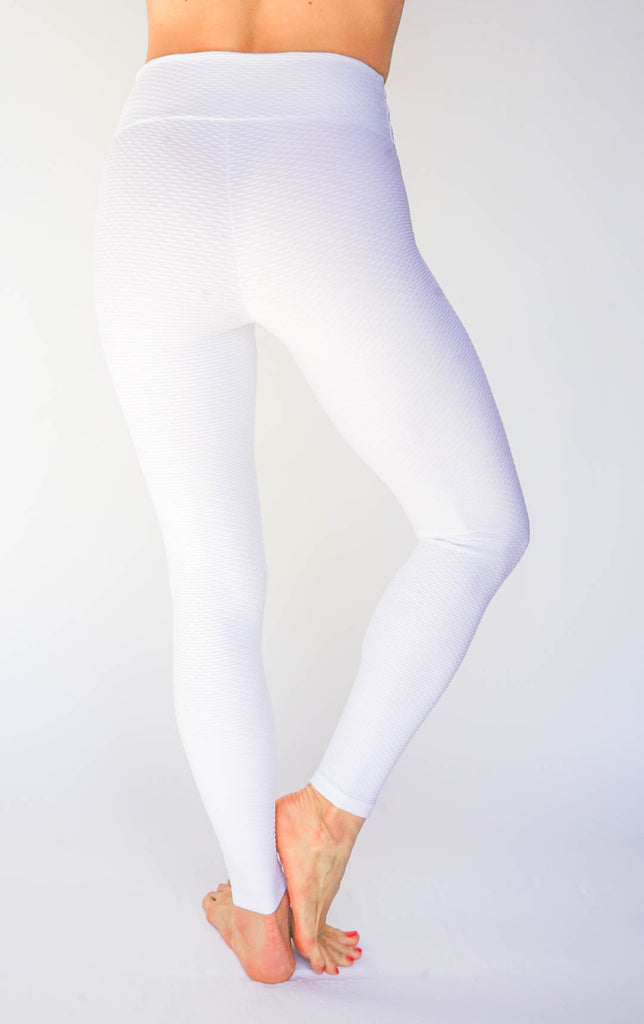 Lilly Legging - White-Leggings-coco on the go
