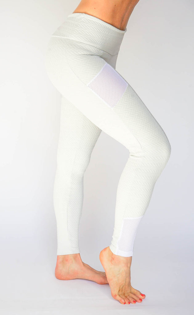 London Legging - Cream-Leggings-coco on the go