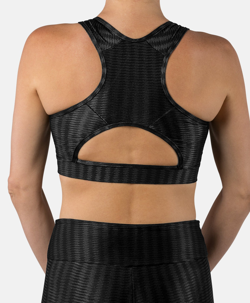 Lori Bra - Mika Black-Sports Bra-coco on the go