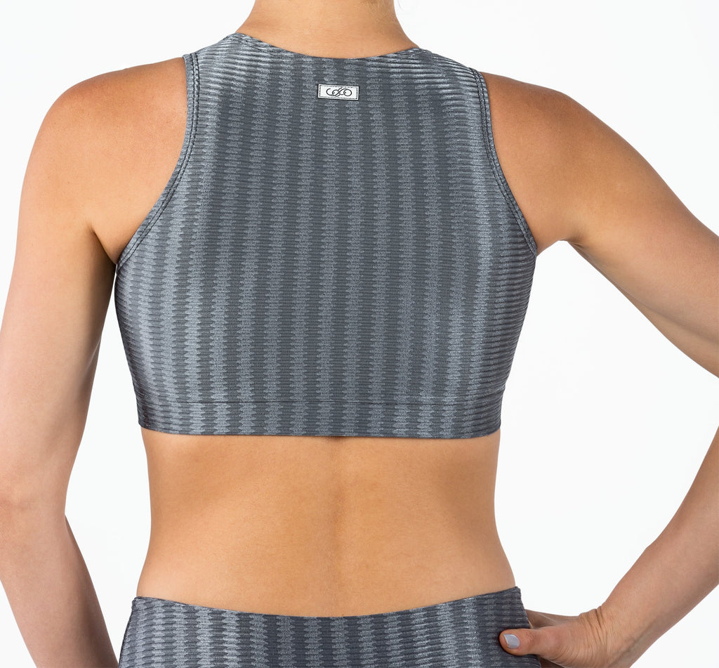 JoJo Bra - Mika Foxy Gray-Sports Bra-coco on the go