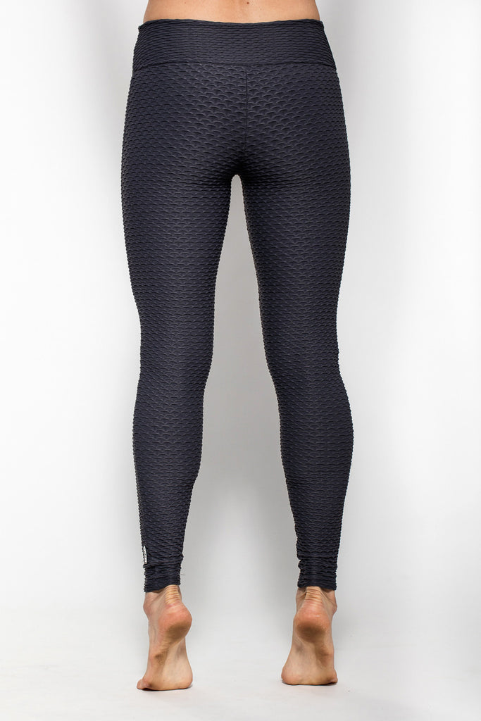 Wave Legging - Slate Grey-Leggings-coco on the go